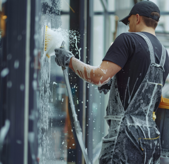  Hard-to-reach glass